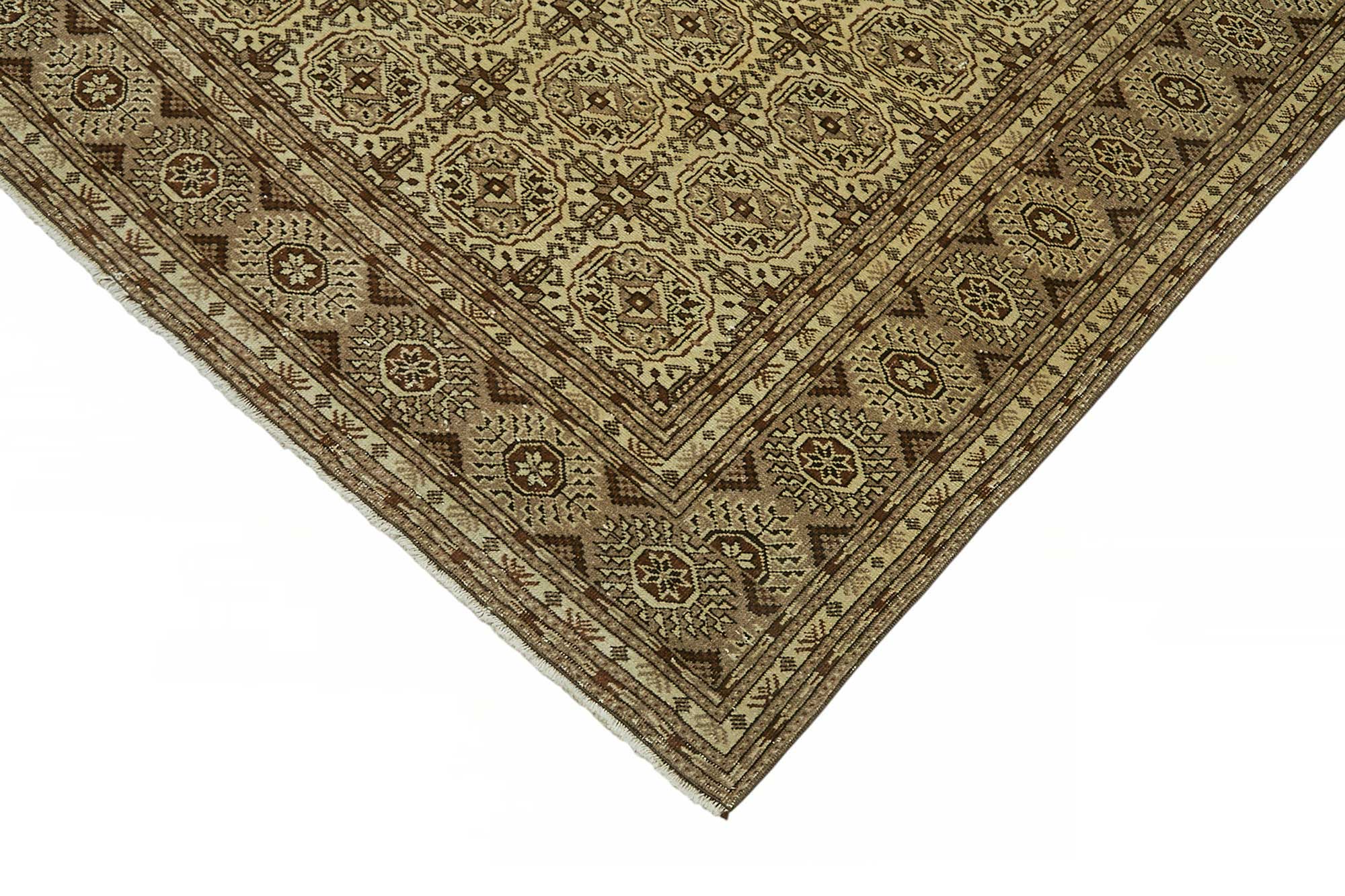 7x9 Hand-Knotted Turkish Wool Rug - 49019