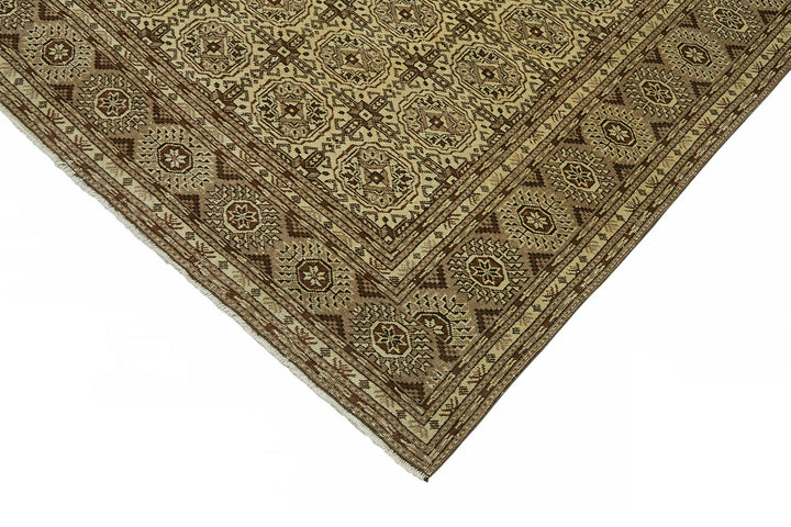 7x9 Hand-Knotted Turkish Wool Rug - 49019