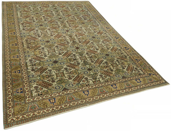6x9 Hand-Knotted Turkish Wool Rug - 49020