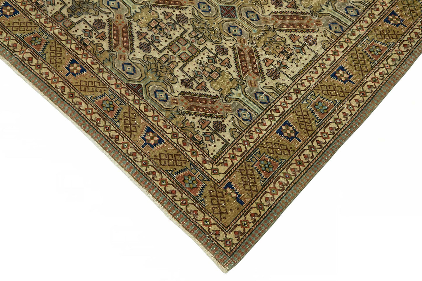 6x9 Hand-Knotted Turkish Wool Rug - 49020