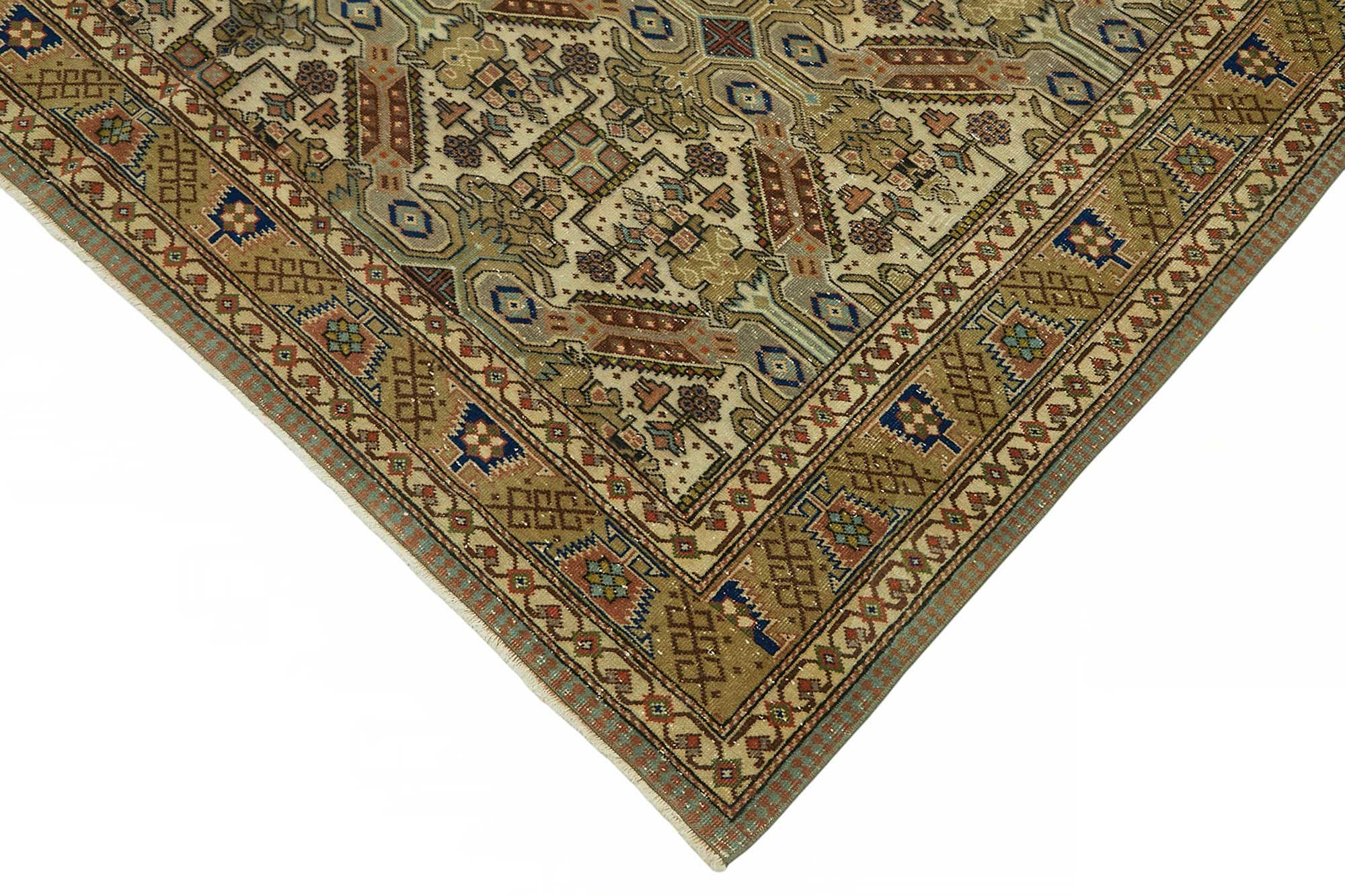 6x9 Hand-Knotted Turkish Wool Rug - 49020