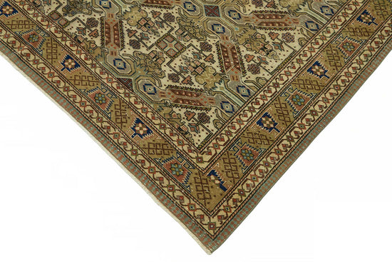 6x9 Hand-Knotted Turkish Wool Rug - 49020