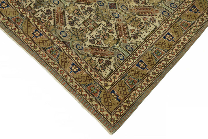 6x9 Hand-Knotted Turkish Wool Rug - 49020