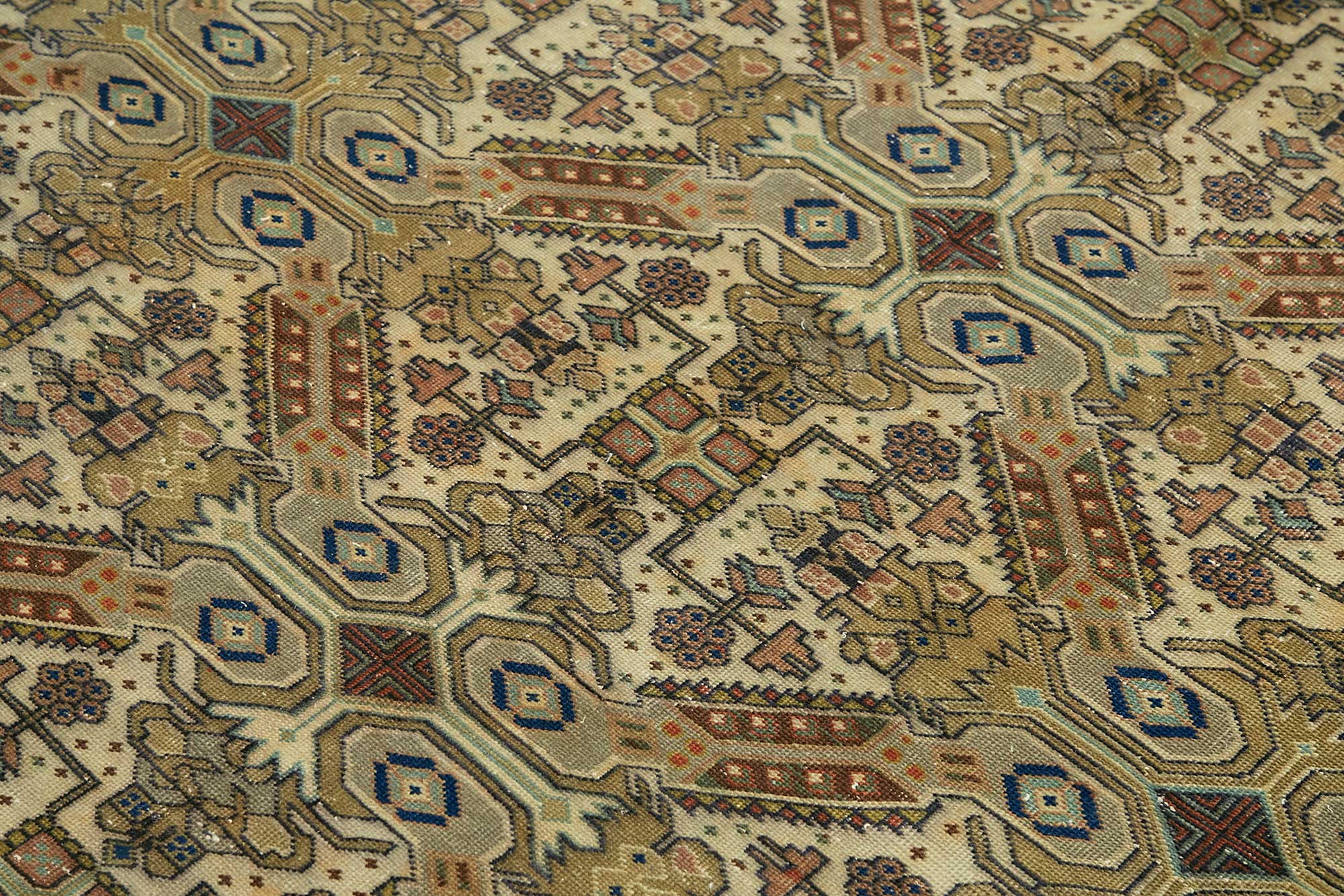 6x9 Hand-Knotted Turkish Wool Rug - 49020