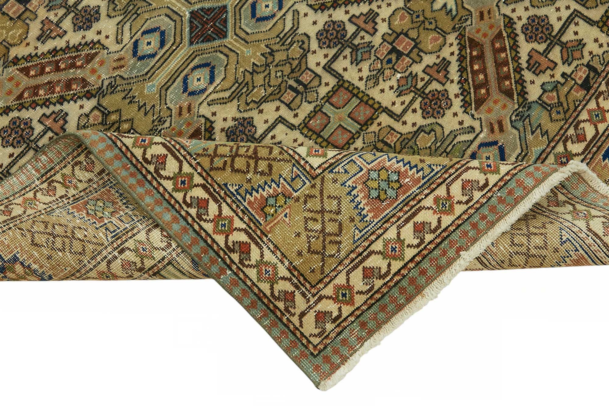 6x9 Hand-Knotted Turkish Wool Rug - 49020