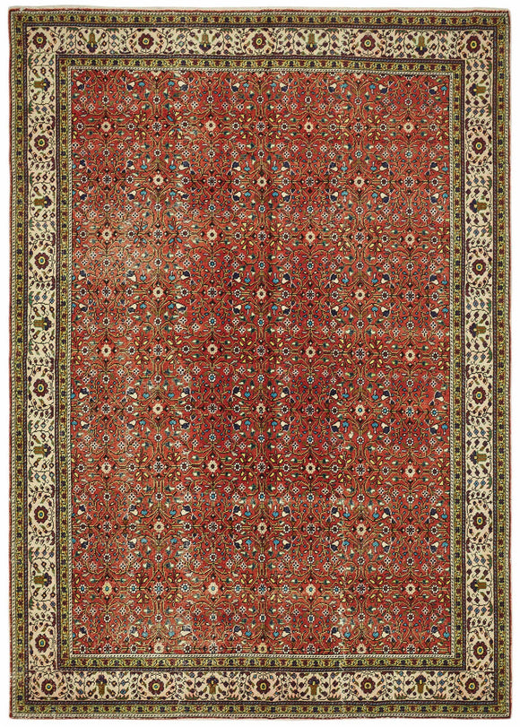 6x9 Hand-Knotted Turkish Wool Rug - 49021