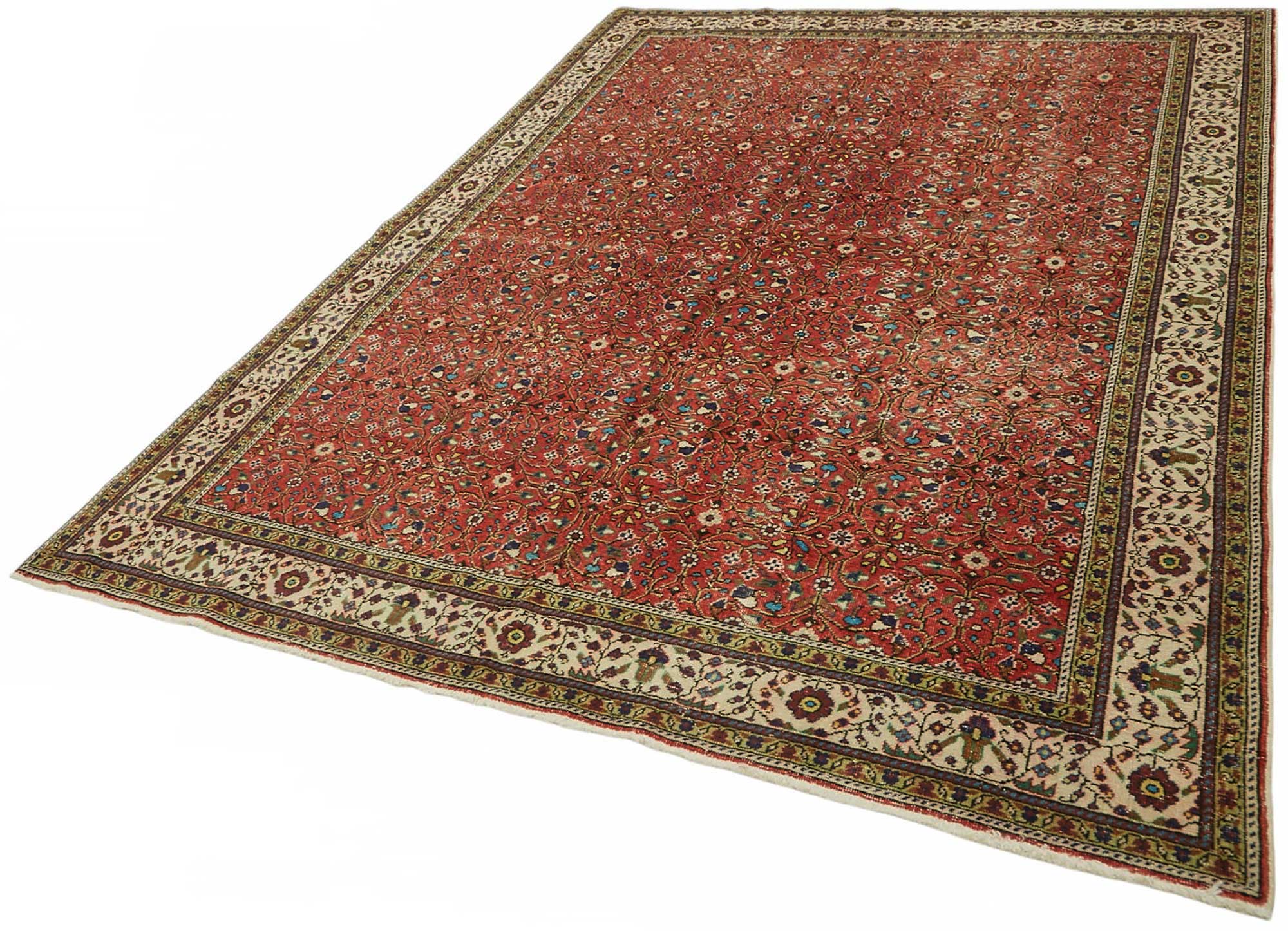 6x9 Hand-Knotted Turkish Wool Rug - 49021