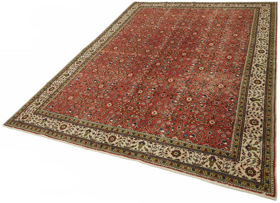 6x9 Hand-Knotted Turkish Wool Rug - 49021