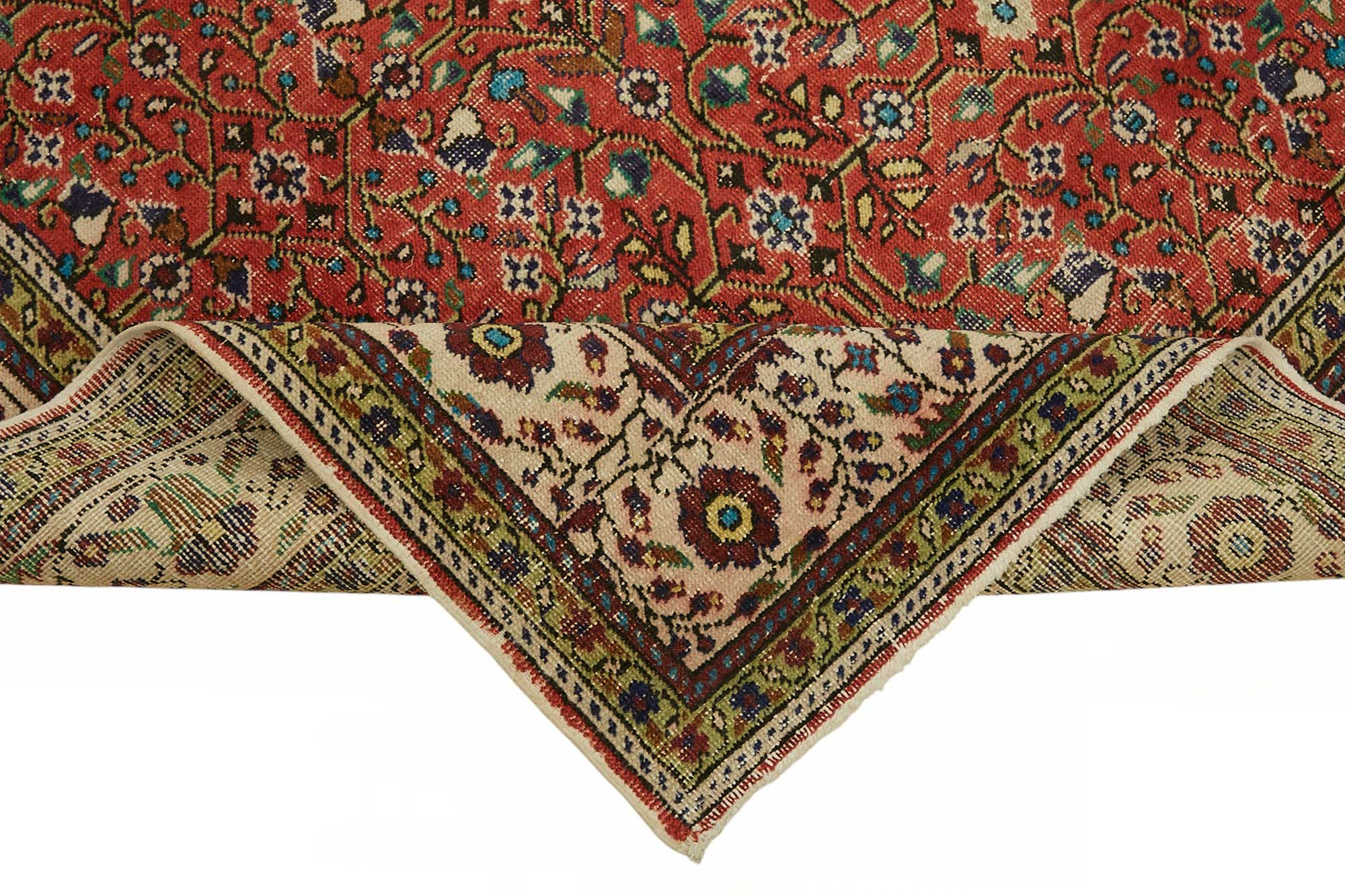 6x9 Hand-Knotted Turkish Wool Rug - 49021