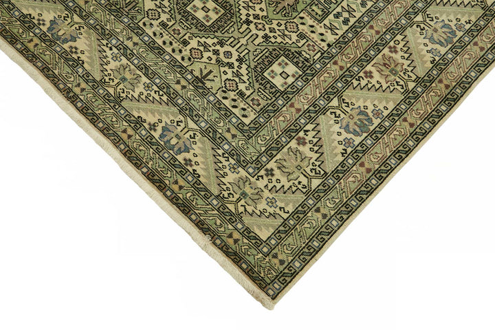 7x10 Hand-Knotted Turkish Wool Rug - 49022