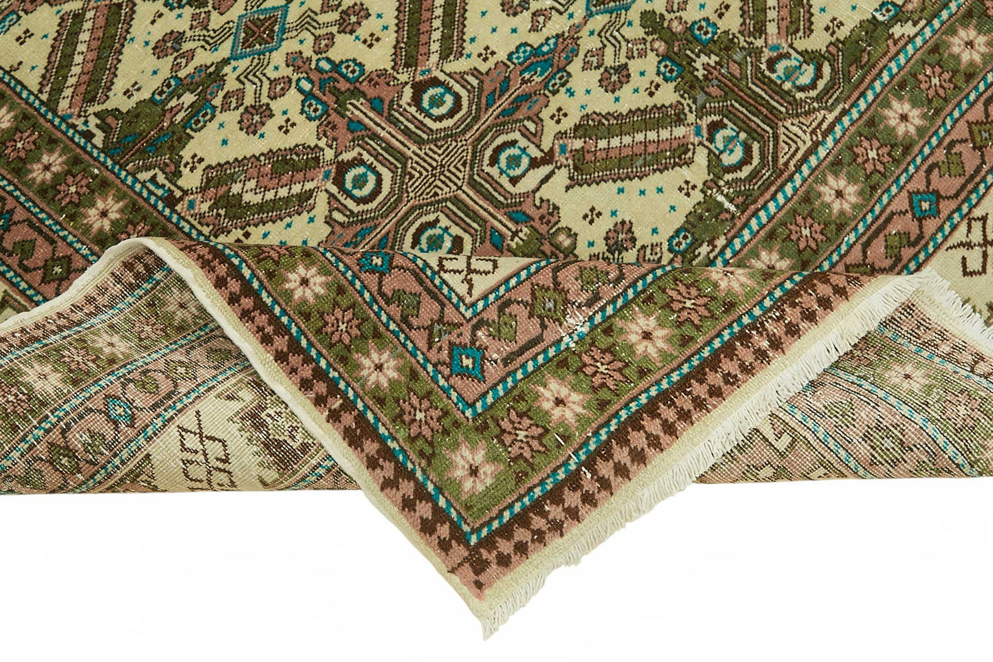 6x9 Hand-Knotted Turkish Wool Rug - 49023