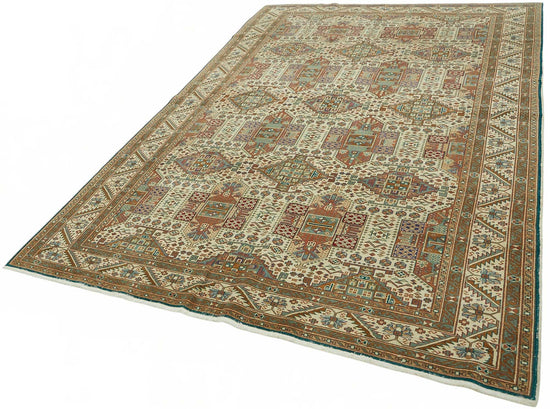 6x9 Hand-Knotted Turkish Wool Rug - 49024