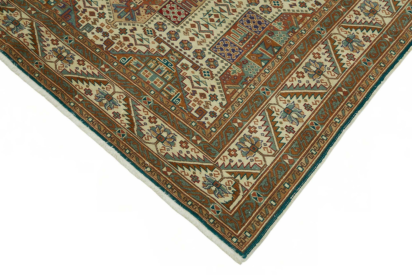 6x9 Hand-Knotted Turkish Wool Rug - 49024