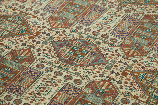6x9 Hand-Knotted Turkish Wool Rug - 49024