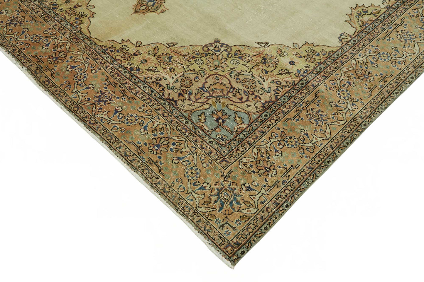 7x10 Hand-Knotted Turkish Wool Rug - 49025