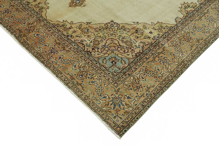 7x10 Hand-Knotted Turkish Wool Rug - 49025