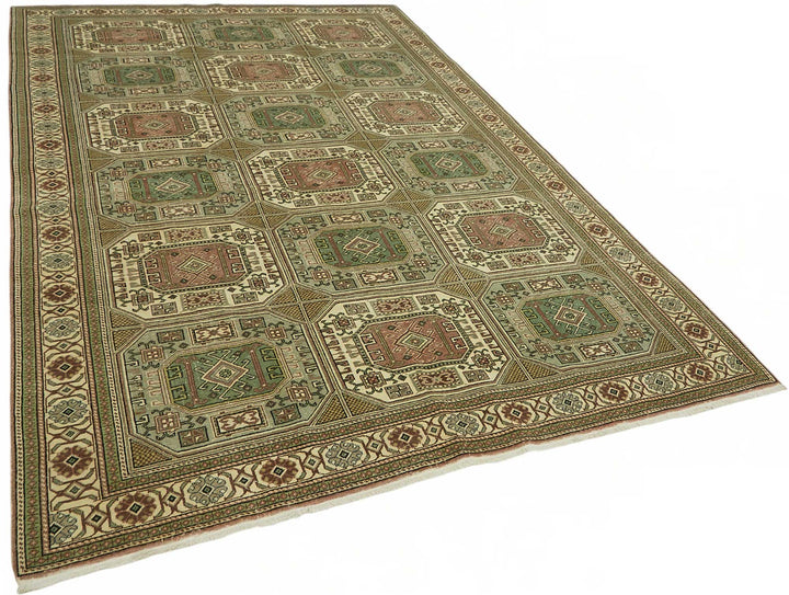 6x9 Hand-Knotted Turkish Wool Rug - 49027