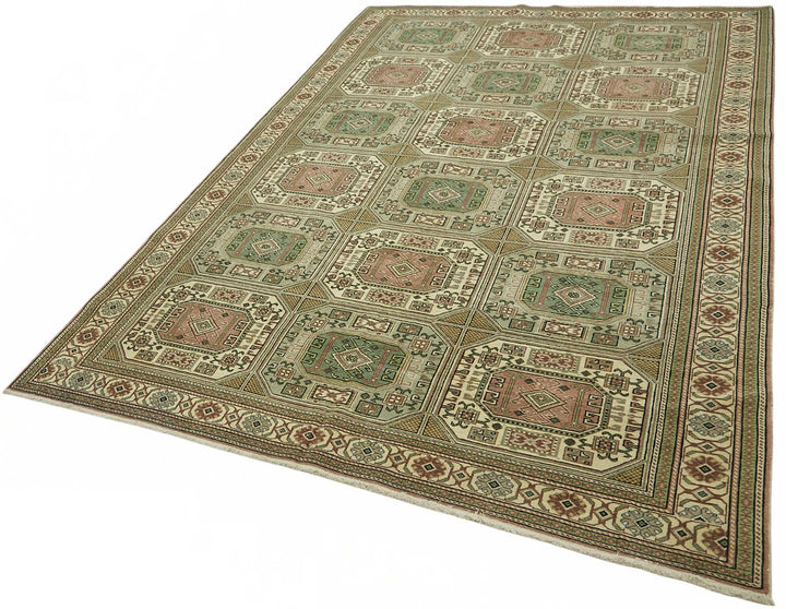 6x9 Hand-Knotted Turkish Wool Rug - 49027