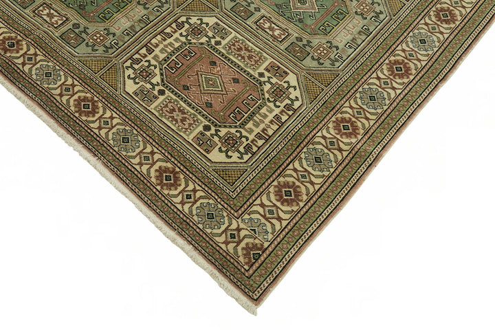6x9 Hand-Knotted Turkish Wool Rug - 49027