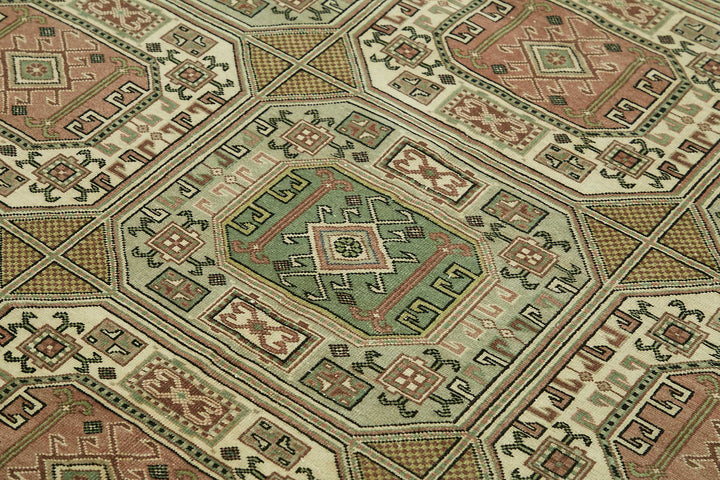 6x9 Hand-Knotted Turkish Wool Rug - 49027