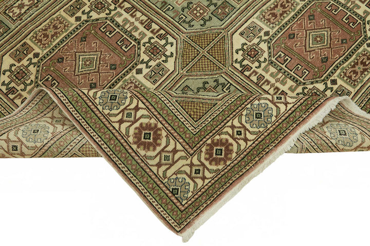 6x9 Hand-Knotted Turkish Wool Rug - 49027