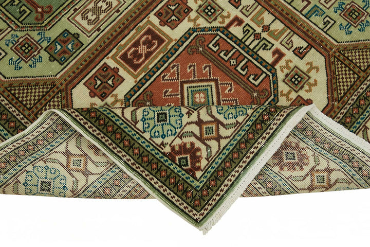 6x9 Hand-Knotted Turkish Wool Rug - 49028