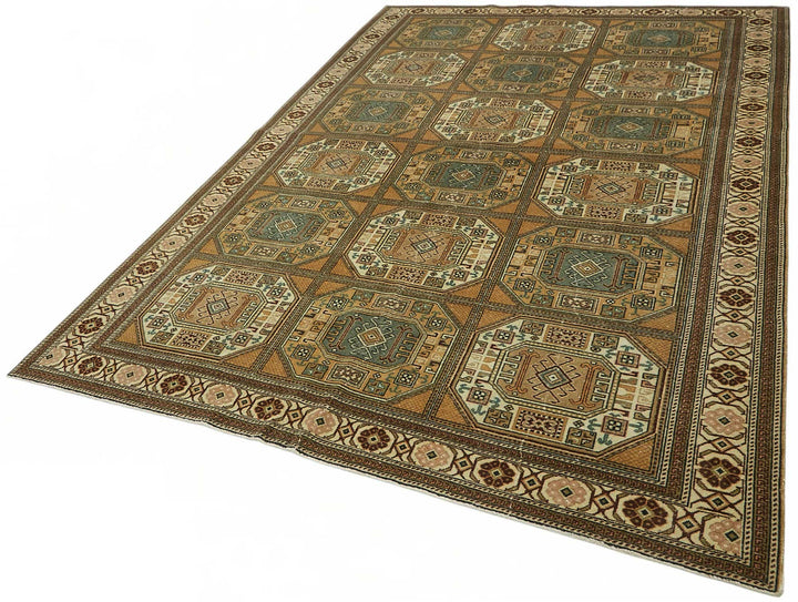 6x9 Hand-Knotted Turkish Wool Rug - 49029