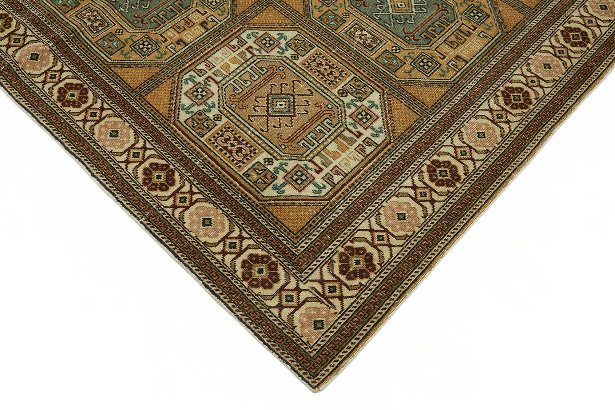 6x9 Hand-Knotted Turkish Wool Rug - 49029