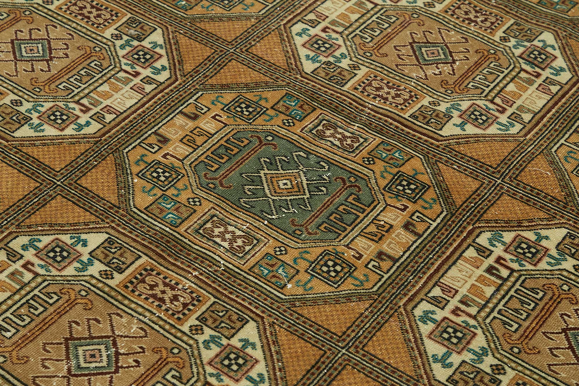 6x9 Hand-Knotted Turkish Wool Rug - 49029