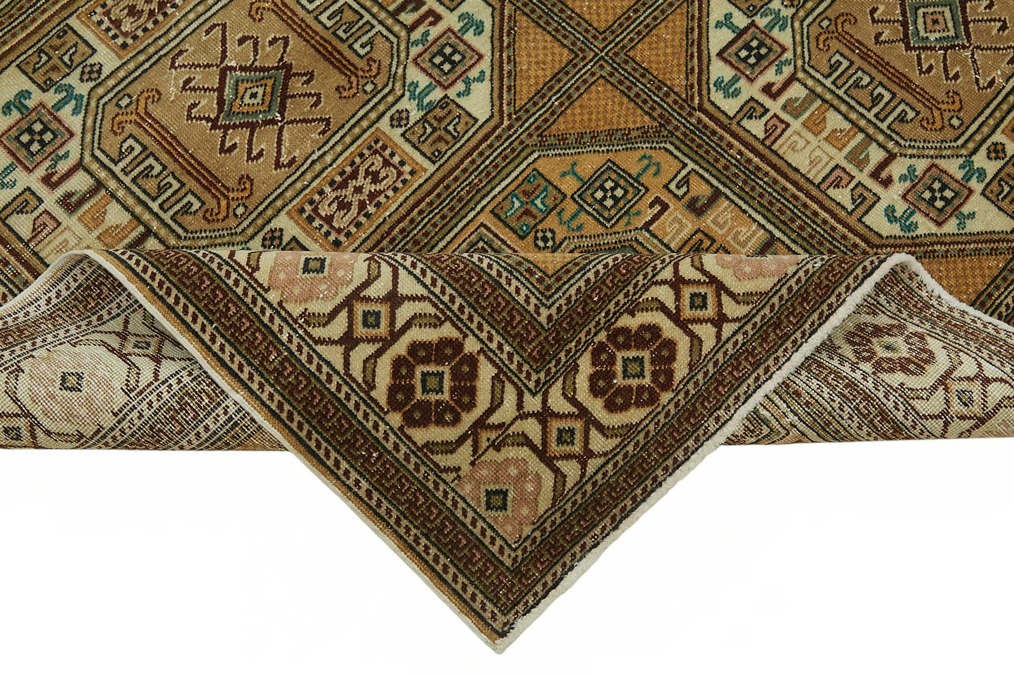 6x9 Hand-Knotted Turkish Wool Rug - 49029