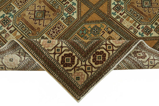 6x9 Hand-Knotted Turkish Wool Rug - 49029