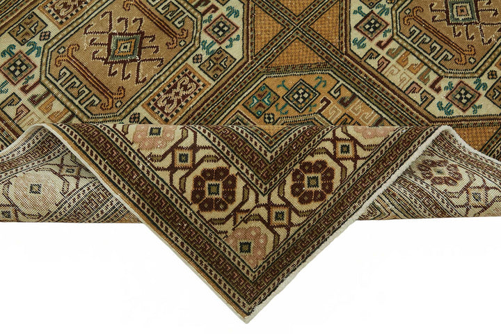 6x9 Hand-Knotted Turkish Wool Rug - 49029