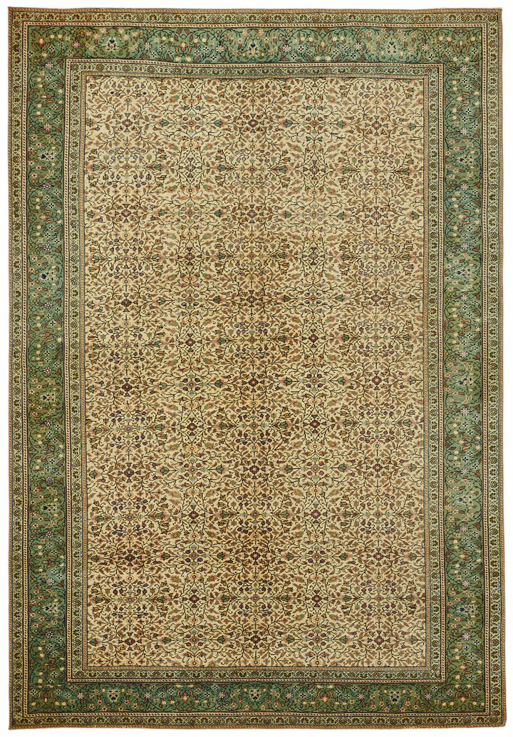 6x9 Hand-Knotted Turkish Wool Rug - 49031
