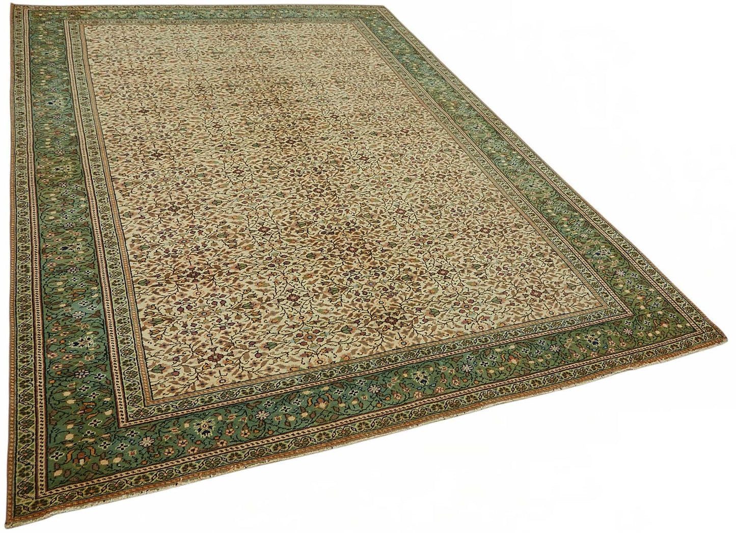 6x9 Hand-Knotted Turkish Wool Rug - 49031
