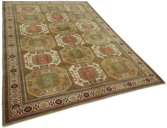 6x10 Hand-Knotted Turkish Wool Rug - 49032