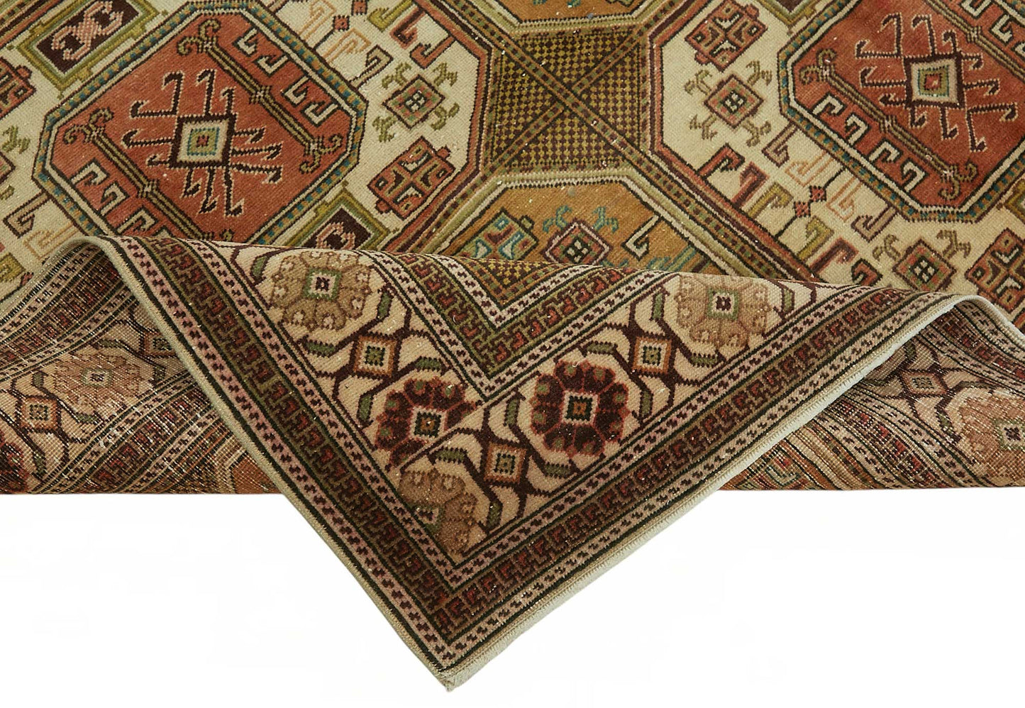 6x10 Hand-Knotted Turkish Wool Rug - 49032