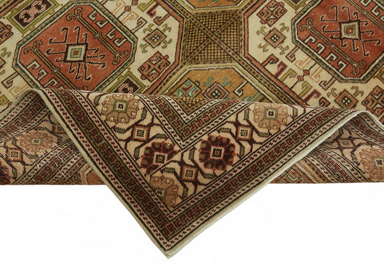 6x10 Hand-Knotted Turkish Wool Rug - 49032