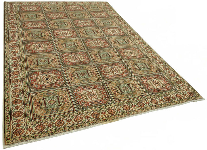 6x9 Hand-Knotted Turkish Wool Rug - 49035