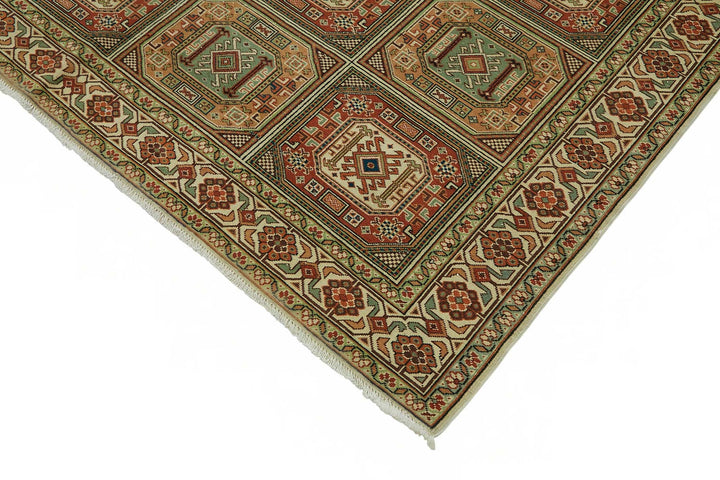 6x9 Hand-Knotted Turkish Wool Rug - 49035
