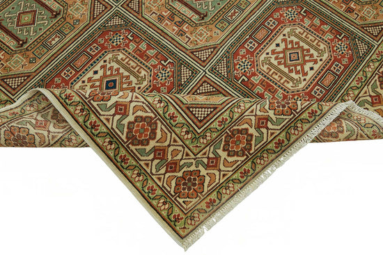 6x9 Hand-Knotted Turkish Wool Rug - 49035