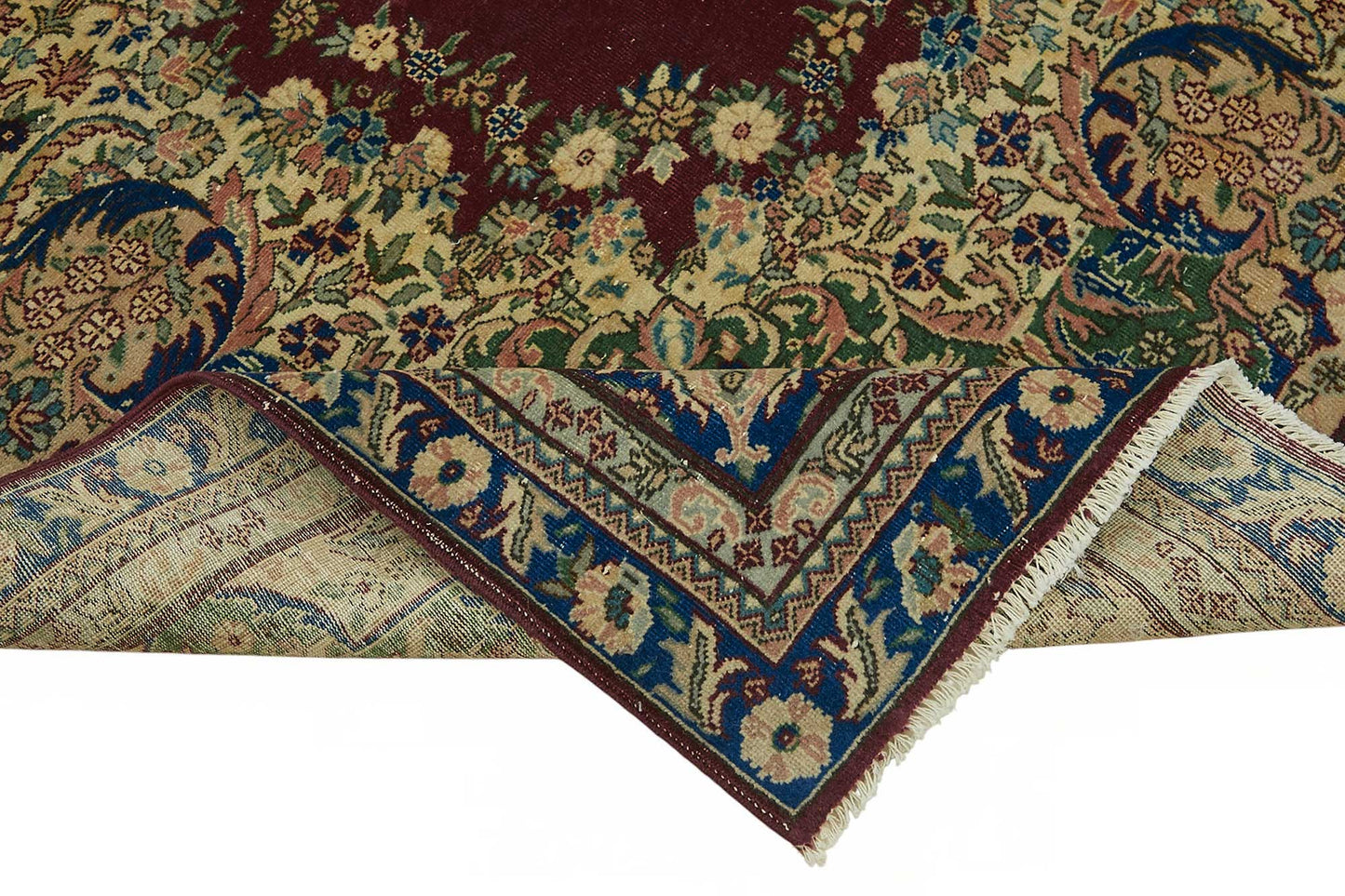 7x9 Hand-Knotted Turkish Wool Rug - 49037