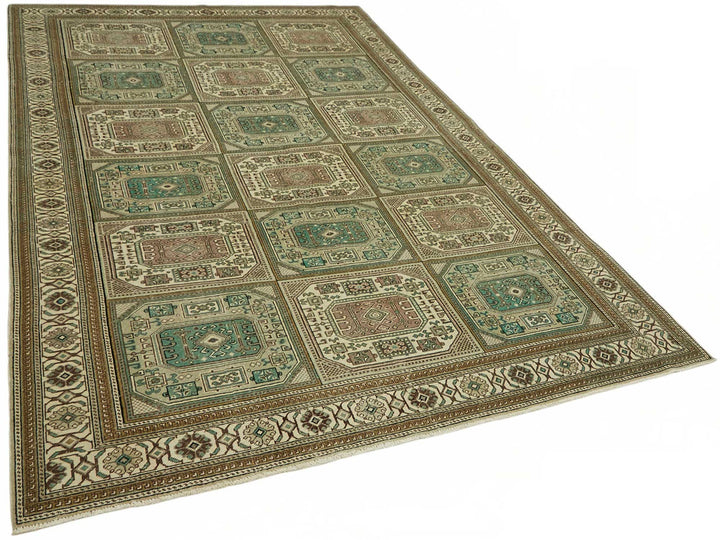 6x10 Hand-Knotted Turkish Wool Rug - 49038