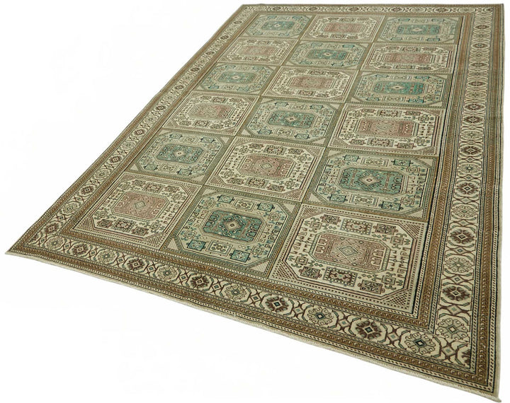 6x10 Hand-Knotted Turkish Wool Rug - 49038