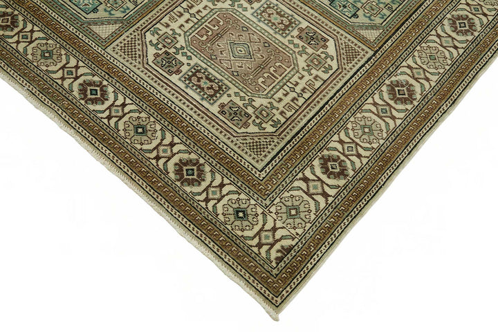 6x10 Hand-Knotted Turkish Wool Rug - 49038