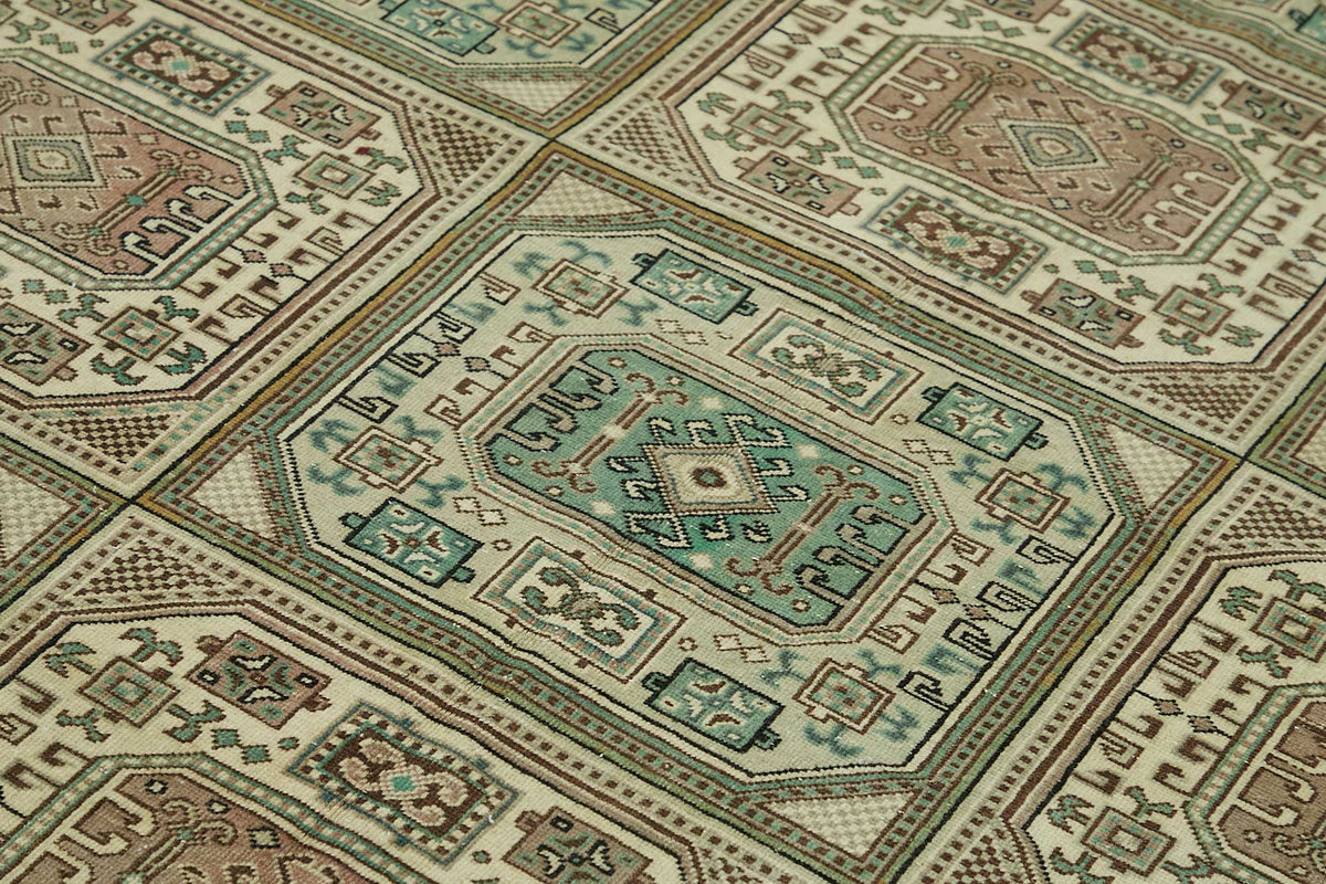 6x10 Hand-Knotted Turkish Wool Rug - 49038