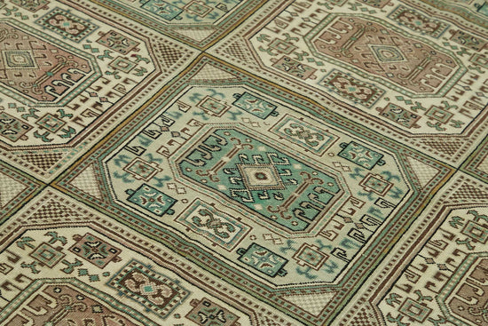 6x10 Hand-Knotted Turkish Wool Rug - 49038