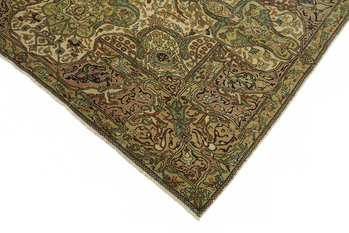 6x10 Hand-Knotted Turkish Wool Rug - 49039