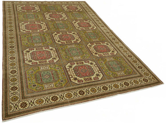 6x10 Hand-Knotted Turkish Wool Rug - 49040