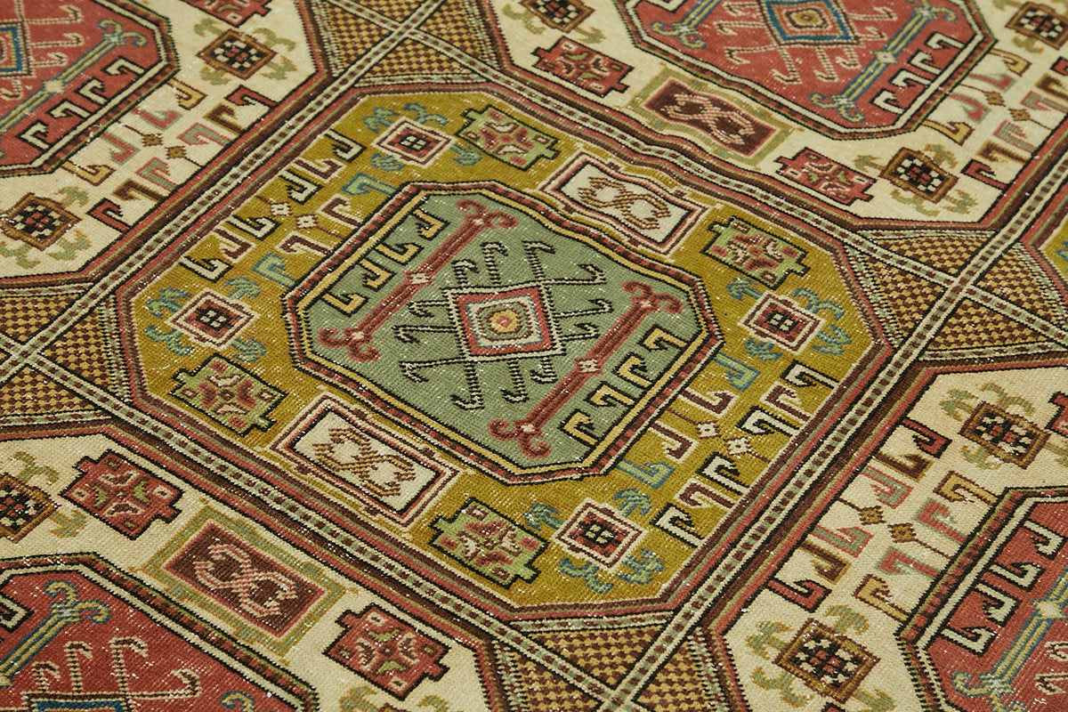 6x10 Hand-Knotted Turkish Wool Rug - 49040