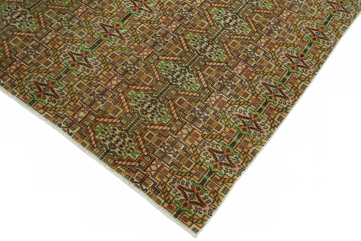 6x9 Hand-Knotted Turkish Wool Rug - 49041